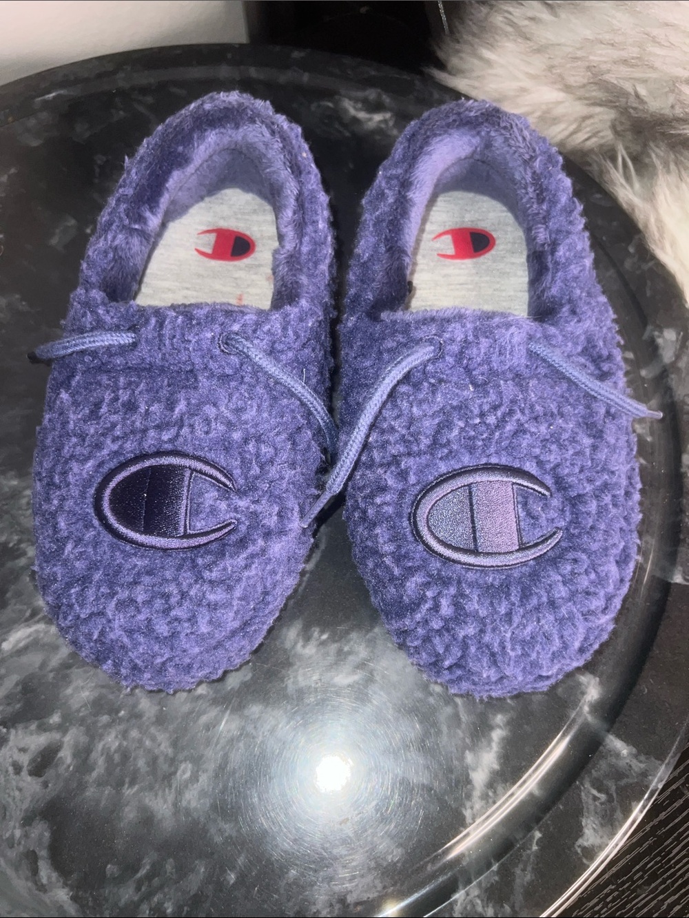 Champion Adult University Slippers - BLUE - Picture 2 of 8